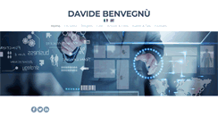 Desktop Screenshot of davidebenvegnu.com